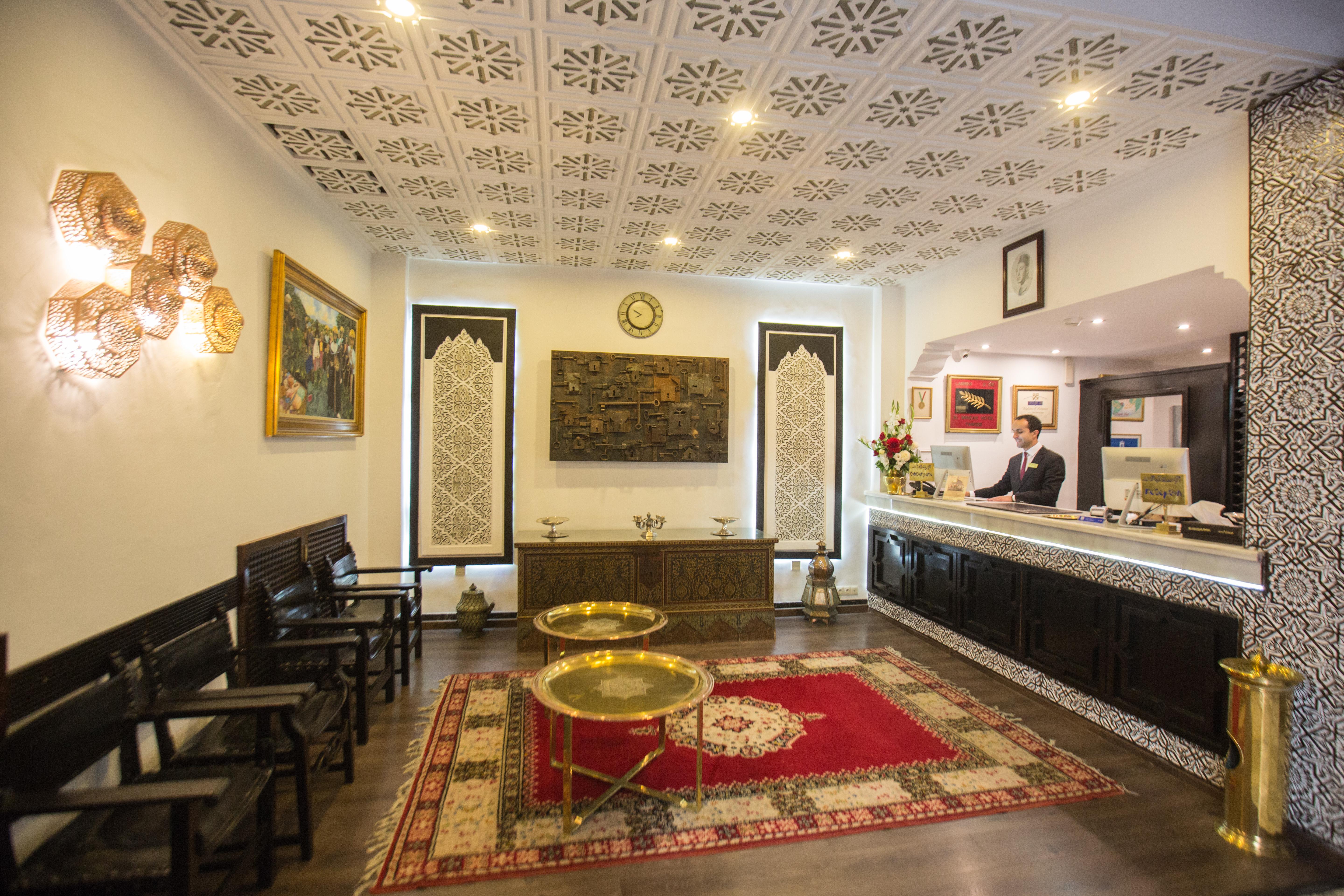 El Minzah Hotel Tanger Exterior foto